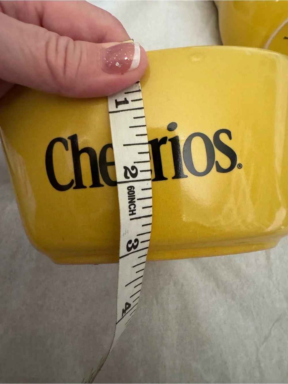 💛 Vintage 2003 Cheerios Ceramic Pitcher & Heart Bowls Set 💛